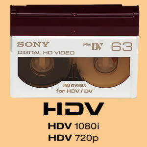 cassettes HDV